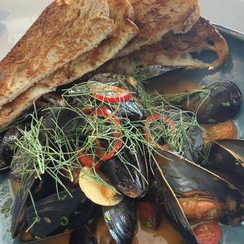The Purple Pig - Mussels in a white wine sauce. - Coffee & Tea Near Me - Oak Brook, Illinois The Purple Pig - Mussels in a white wine sauce. - Coffee & Tea Near Me - Oak Brook, Illinois