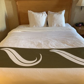 Quality Inn & Suites Casper Near Event Center - Uncomfortable bed with small pillows - Hotels Near Me - Casper, Wyoming