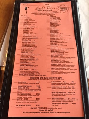 Menu photo 7 Sushi Para Palatine, IL
