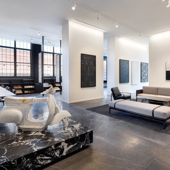 Ciot  - New York -  modern living room with black and white decor - Flooring Near Me - Brooklyn, New York