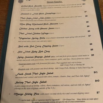 Budsi's Authentic Thai - Menu part 1 - Thai Near Me - New Orleans, Louisiana Budsi's Authentic Thai - Menu part 1 - Thai Near Me - New Orleans, Louisiana