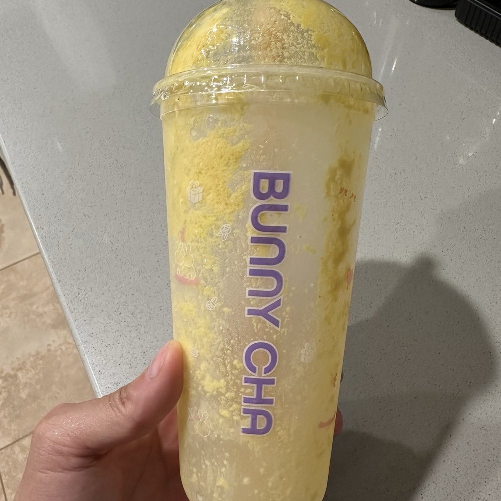 Bunny Cha - Mango Tea Blend Cloud - Bubble Tea Near Me - Gardena, California