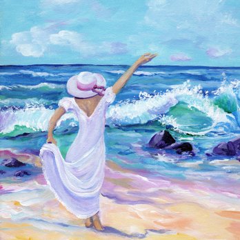 Painting Paradise - "Living the Dream" artwork by Kauai Artist Marionette Taboniar - Art Classes Near Me - Lihue, Hawaii Painting Paradise - "Living the Dream" artwork by Kauai Artist Marionette Taboniar - Art Classes Near Me - Lihue, Hawaii