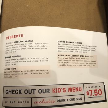 Lazy Dog Restaurant & Bar - Dessert Menu - Comfort Food Near Me - Folsom, California Lazy Dog Restaurant & Bar - Dessert Menu - Comfort Food Near Me - Folsom, California