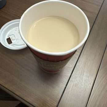 Tim Hortons - This is supposed to be a double double. - Coffee & Tea Near Me - Rochester Hills, Michigan