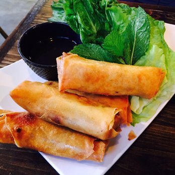 Ginger and Lemongrass - Pork and Pork and Mushroom Fried Spring Rolls 4 Pcs - Vietnamese Near Me - Whitestone, New York Ginger and Lemongrass - Pork and Pork and Mushroom Fried Spring Rolls 4 Pcs - Vietnamese Near Me - Whitestone, New York