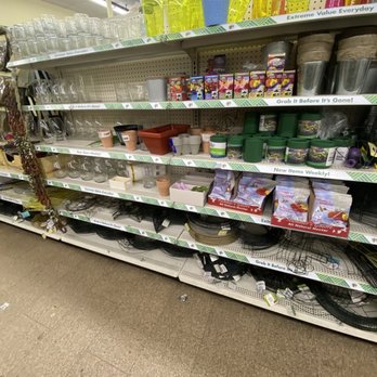Dollar Tree - Floral aisle - Discount Store Near Me - Fresno, California