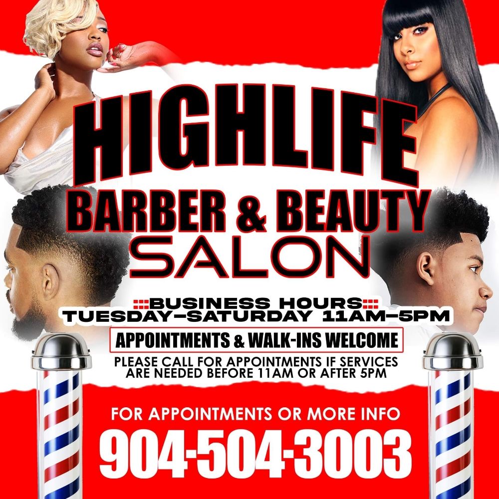 Highlife Barber & Beauty Salon Logo