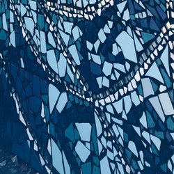 Mosaic mural - Right side.