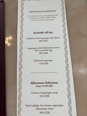 Menu photo 1 Café Savoy Prague, PR Menu photo 1 Café Savoy Prague, PR