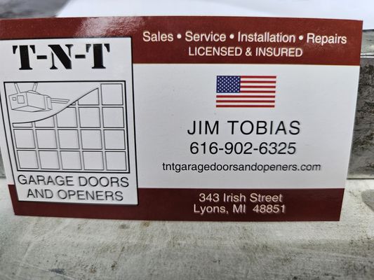 TNT GARAGE DOORS & OPENERS - Updated June 2026 - 343 Irish St