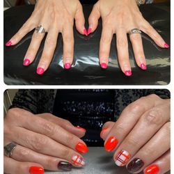 Rad Nails - 2,5 month ( before) after Gel manicure