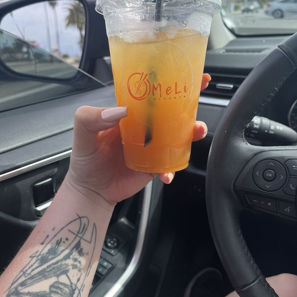 OMELI Kitchen - Tra Le Chi ( Lychee Peach Iced Tea - Vietnamese Near Me - Fullerton, California OMELI Kitchen - Tra Le Chi ( Lychee Peach Iced Tea - Vietnamese Near Me - Fullerton, California