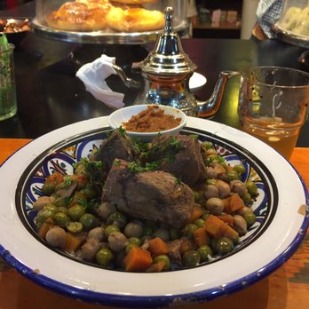 Le Souk - Slow cooked lamb with twice steamed cous cous and fresh mint tea with toasted pine seeds for one - Cafes Near Me - Adelaide, SA Le Souk - Slow cooked lamb with twice steamed cous cous and fresh mint tea with toasted pine seeds for one - Cafes Near Me - Adelaide, SA