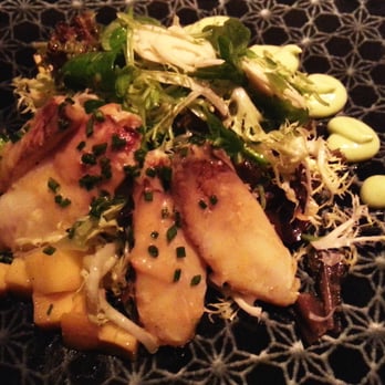 Gary Danko - Dungeness Crab Salad with Avocado Mousse, Hearts of Palm and Madras Curry Vinaigrette - New American Near Me - San Francisco, California Gary Danko - Dungeness Crab Salad with Avocado Mousse, Hearts of Palm and Madras Curry Vinaigrette - New American Near Me - San Francisco, California