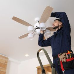 MZ Electric - We can Install and Replace Ceiling Fans inside and outside!