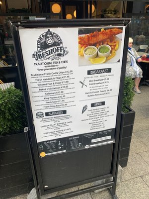 Menu photo 4 Beshoff Restaurants Dublin, D