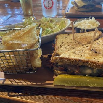 Finney's Crafthouse - Camarillo - Pastrami sandwich and Caesar salad - New American Near Me - Camarillo, California