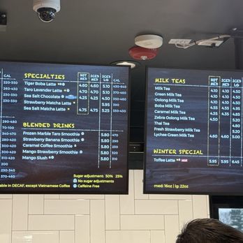 85°C Bakery Cafe-Cherry Hill - Drink menu - Bakeries Near Me - Cherry Hill, New Jersey