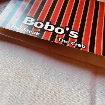 Bobo's - The bill. - Steakhouses Near Me - San Francisco, California