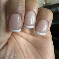 Sammy Nail - Filed off messed up polish then just polished over it.