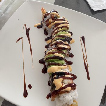 Kyoto Kafe - Dragon roll - Sushi Bars Near Me - Oakhurst, California