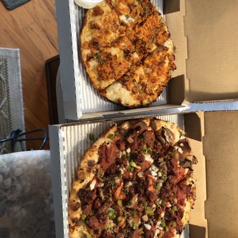 Ohio Pie Co. - Small vegan buffalo and medium vegan everything - Pizza Near Me - Brunswick, Ohio Ohio Pie Co. - Small vegan buffalo and medium vegan everything - Pizza Near Me - Brunswick, Ohio