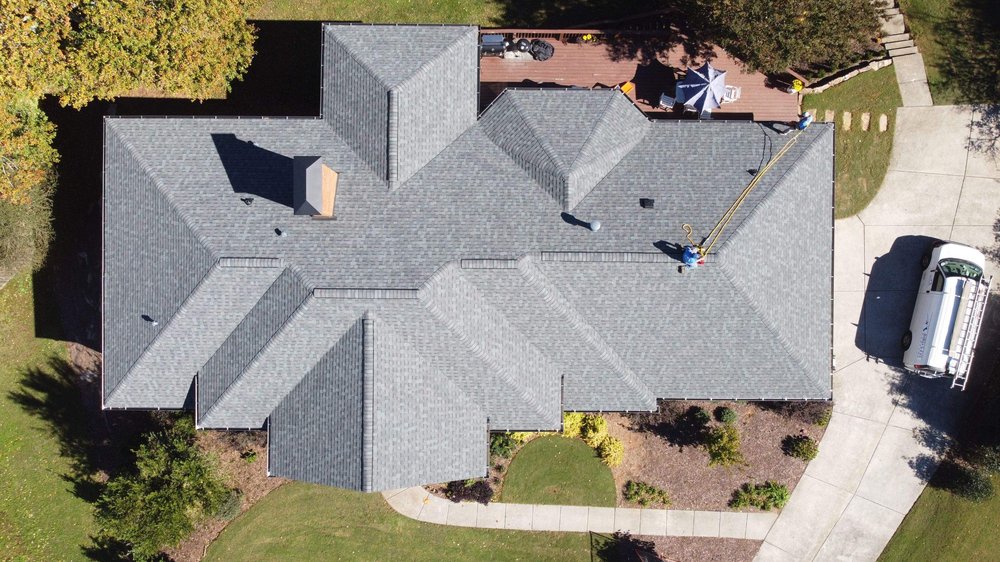 Slide of Bird's Eye Roofing Company