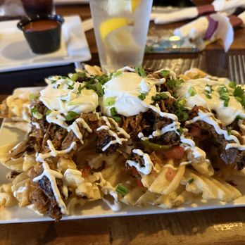 Waterfront Warehouse - Bandito Fries with pork - Gastropubs Near Me - Kenosha, Wisconsin Waterfront Warehouse - Bandito Fries with pork - Gastropubs Near Me - Kenosha, Wisconsin