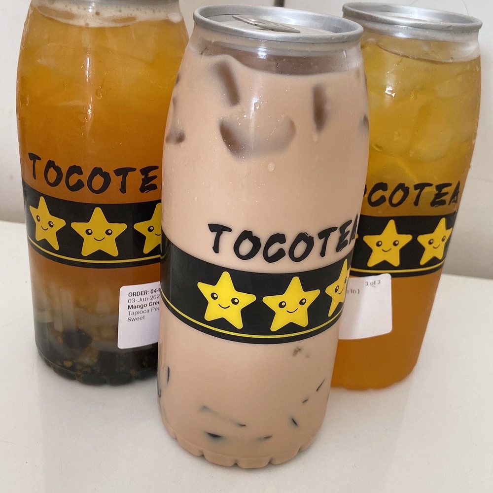 TOCOTEA - Mango green tea, milk tea w grass jelly and pineapple green tea - Bubble Tea Near Me - Union City, California TOCOTEA - Mango green tea, milk tea w grass jelly and pineapple green tea - Bubble Tea Near Me - Union City, California