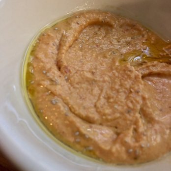 The North Fork - Roasted Pepper Ricotta Hummus. - New American Near Me - New York, New York The North Fork - Roasted Pepper Ricotta Hummus. - New American Near Me - New York, New York