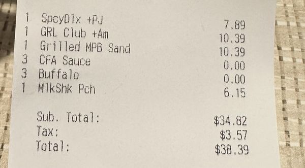 Menu photo 2 Chick-fil-A Oakland, CA Menu photo 2 Chick-fil-A Oakland, CA