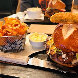 Roots Kitchen & Bar - Dill Pickle Burger