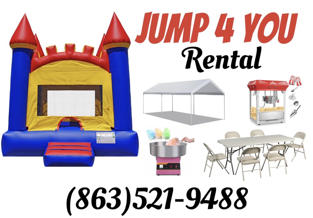 JUMP 4 YOU Haines City, Florida Bounce House Rentals Phone Number