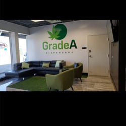 Grade A Dispensary - Inside dispensary