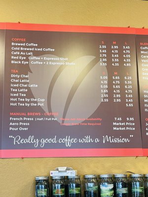 Menu photo 2 Mission Coffee Roasters Colorado Springs, CO Menu photo 2 Mission Coffee Roasters Colorado Springs, CO