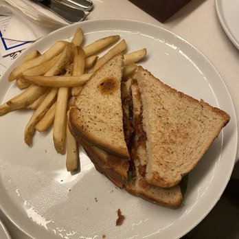 Hilton Cancun All-Inclusive - Their version of the BLT w/ bacon bits instead of actual bacon - Hotels Near Me - Cancún, ROO Hilton Cancun All-Inclusive - Their version of the BLT w/ bacon bits instead of actual bacon - Hotels Near Me - Cancún, ROO