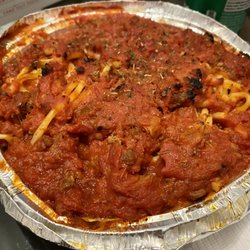 Milano Pizzeria - Spaghetti with Meat Sauce & Mushroom