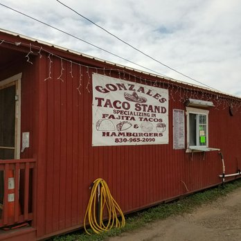 Gonzales Taco Stand - a man standing outside - Tacos Near Me - Dilley, Texas Gonzales Taco Stand - a man standing outside - Tacos Near Me - Dilley, Texas