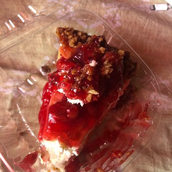 Junior's Restaurant - Cherry top cheesecake - Bakeries Near Me - Brooklyn, New York