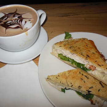 Empire Roasters & Records - Tasty lunch - mocha and panini #1 (turkey, provolone, spinach and horseradish) from Empire Espresso - Coffee & Tea Near Me - Seattle, Washington Empire Roasters & Records - Tasty lunch - mocha and panini #1 (turkey, provolone, spinach and horseradish) from Empire Espresso - Coffee & Tea Near Me - Seattle, Washington