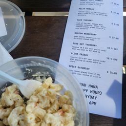 Macaroni salad and daily specials - I will be back! Macaroni salad and daily specials - I will be back!