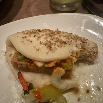 Linger - Korean Fried Bun with crispy tofu - Asian Fusion Near Me - Denver, Colorado