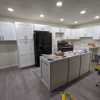 Almighty Electrical - Kitchen remodel...relocated about a dozen outlets to accommodate new layout & installed recessed lights - Electricians Near Me - Aiea, Hawaii Almighty Electrical - Kitchen remodel...relocated about a dozen outlets to accommodate new layout & installed recessed lights - Electricians Near Me - Aiea, Hawaii