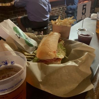 Dürty Nelly's Pub - Deli - Italian sub with fries. - Delis Near Me - Charlottesville, Virginia Dürty Nelly's Pub - Deli - Italian sub with fries. - Delis Near Me - Charlottesville, Virginia