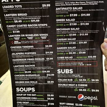 Green Lantern Pizza - Menu 01/23 - Pizza Near Me - Clinton Township, Michigan Green Lantern Pizza - Menu 01/23 - Pizza Near Me - Clinton Township, Michigan