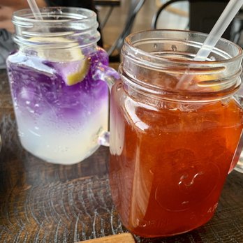Thai Corner Bistro - Butterfly Pea Lemonade. Thai ice tea. - Thai Near Me - Wayne, New Jersey