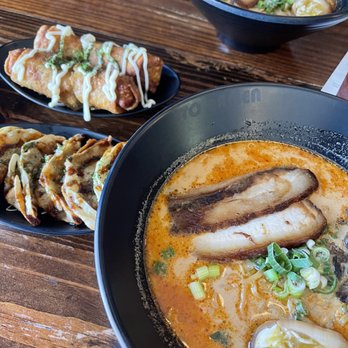 Ito Ramen - Spicy Pork Ramen/Fried Chicken Gyoza/2 Piece Japan Eggroll - Ramen Near Me - San Antonio, Texas Ito Ramen - Spicy Pork Ramen/Fried Chicken Gyoza/2 Piece Japan Eggroll - Ramen Near Me - San Antonio, Texas