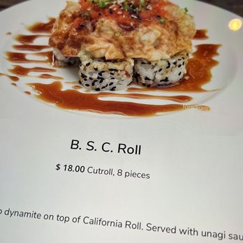 Opus Sushi - We ordered BSC roll - Japanese Near Me - Arcadia, California Opus Sushi - We ordered BSC roll - Japanese Near Me - Arcadia, California