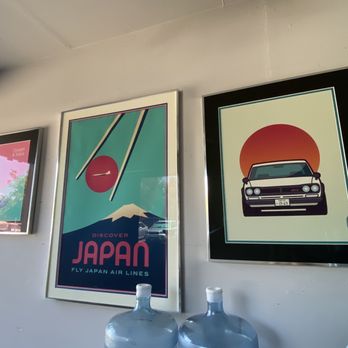 Fine Line Imports - Posters in the waiting room. - Auto Repair Near Me - Santa Rosa, California
